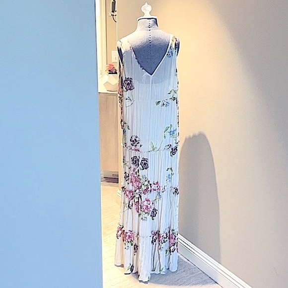 Free People Vintage Hinted Florals Maxi Dress - Picture 14 of 16